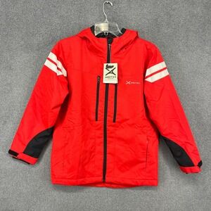 Arctix Kids Red Ski Snowboard Jacket‎ Insulated Hooded Size L 14 16